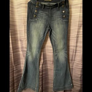 Express bell flare jeans